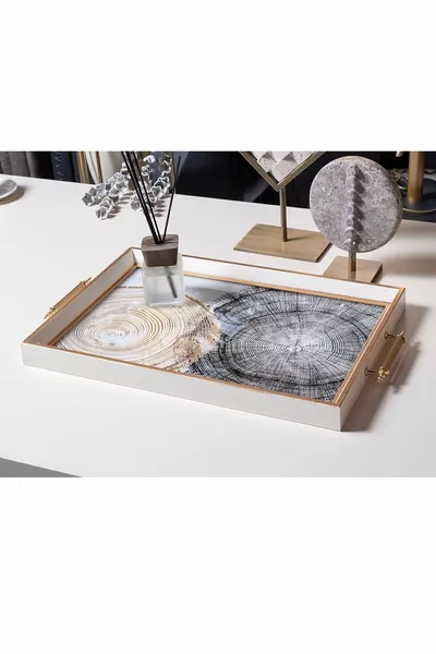 صينية شاي وقهوة فاخرة لخواتم الخطوبة