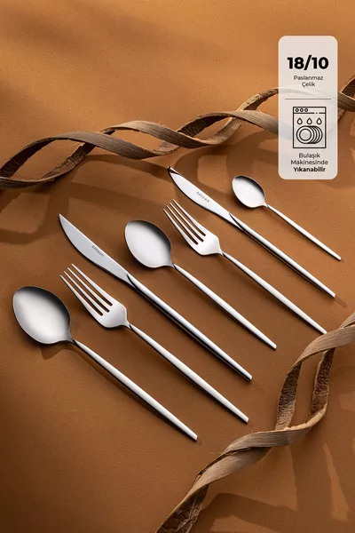 Alya  части -местен комплект вилици, лъжици и ножове с луксозна кутия