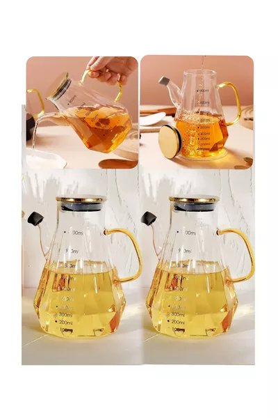 Set da 2 Madam Cam Oliera e Acetiera in Boro Silicato ml