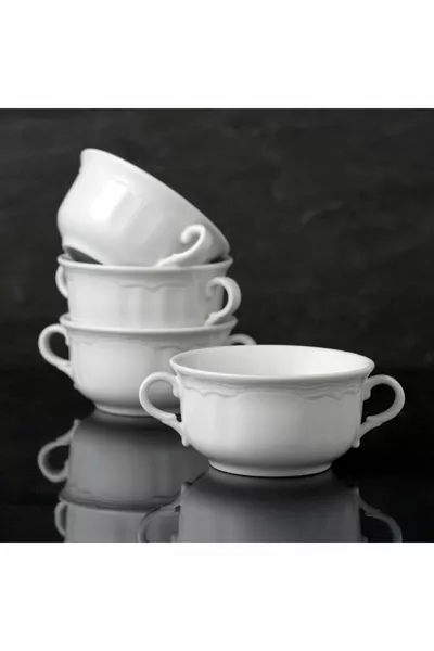 Венеция 4 предмета  см суповая миска с ручкой