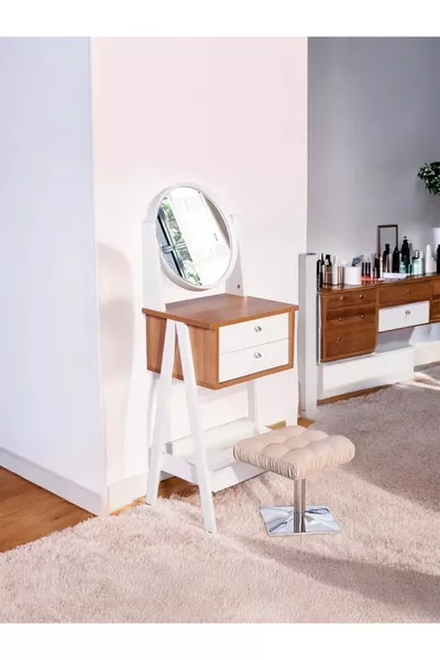 Coiffeuse moderne sur pieds