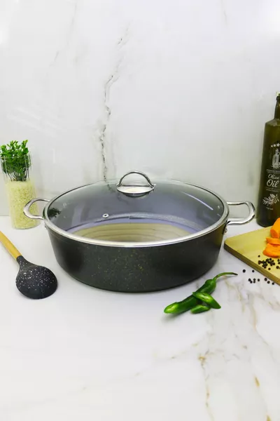 Bio Granit  Cm Basık Tencere