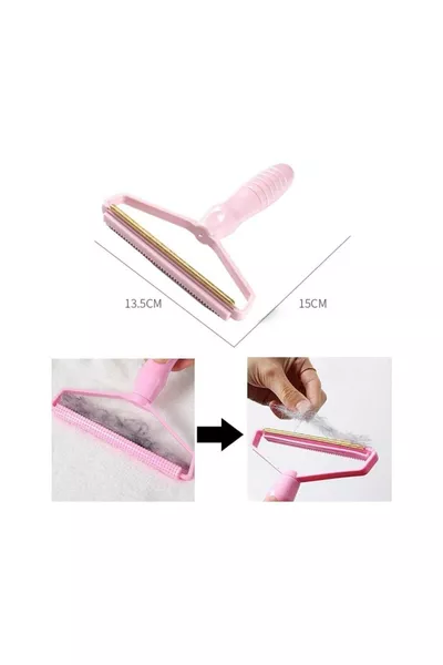 Wool Double-Sided Dress Lint and Hair Remover Lint Collector Carpet