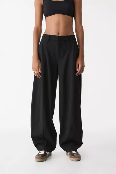 Pantalon smart baggy avec détails de couture