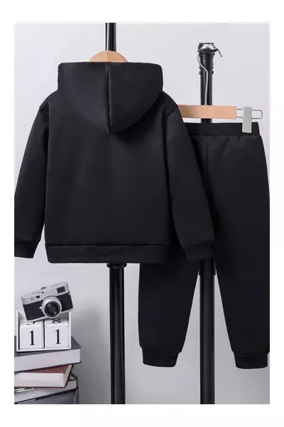 Tom and Jerry Printed Children's Tracksuit Set, 2-Ply Fleece