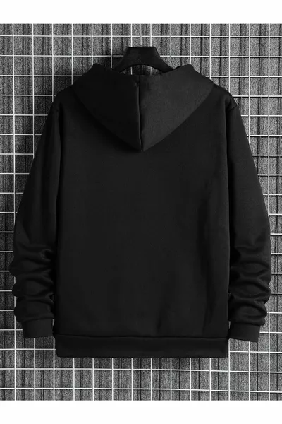 Oversize-Sweatshirt mit Reißverschluss und Kapuze