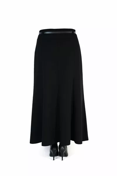 Women's Long Black Fish Tail Skirt with Hijab