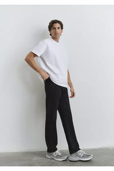 Джинсы Lisbon Street тёмно-антрацитовые Smoke 