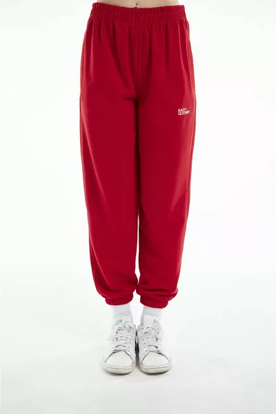 سروال رياضي أساسي فخم للجنسين بحزام مطاطي من إيزي