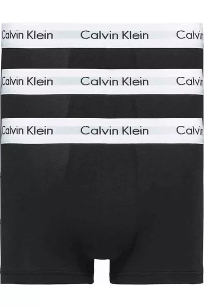 3-Pack Low Rise Trunks Men’s Black Boxer