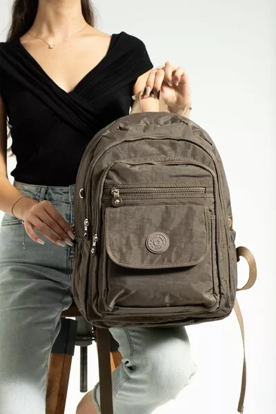 Sac d'école unisexe Mega Boy Vizon avec bretelles réglables, orthopédique, compartiment pour ordinateur portable à 9 sections