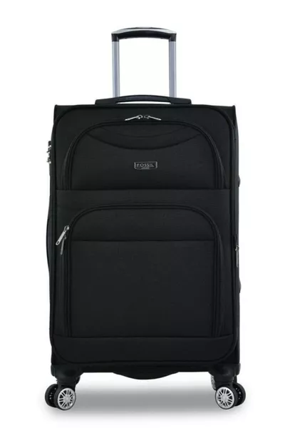 حقيبة سفر متوسطة الحجم من القماش الأسود للجنسين orta