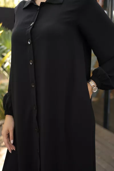 FULL-LENGTH BUTTON ABAYA