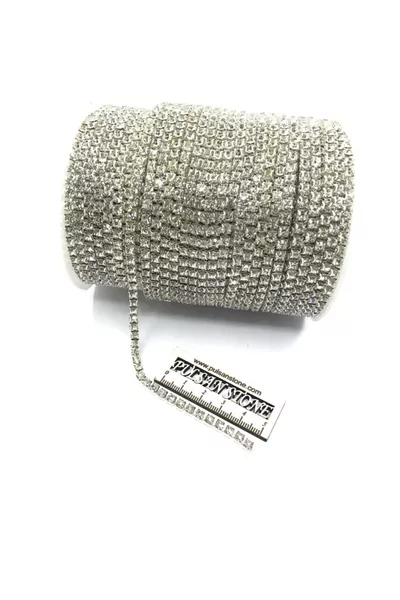 Лента камень  Серебро (5 МЕТРОВ) – Бусины – Бусины – Бусины