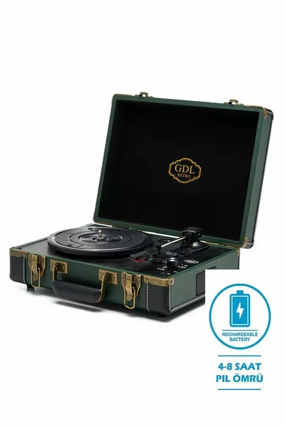 Bag Turntable b Elite (BLUETOOTH-RECHARGEABLE-AUX-METAL NEEDLE) Original Product - 2 Year Warranty