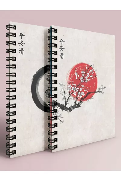 Set di quaderni a quadretti e a righe -  in acciaio -  pagine