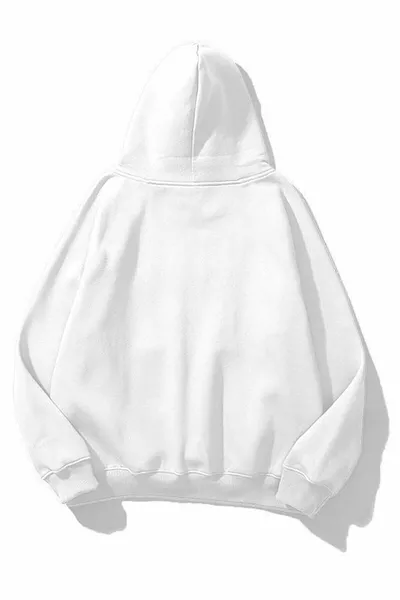 سويتر واقٍ للقلب للجنسين - أبيض