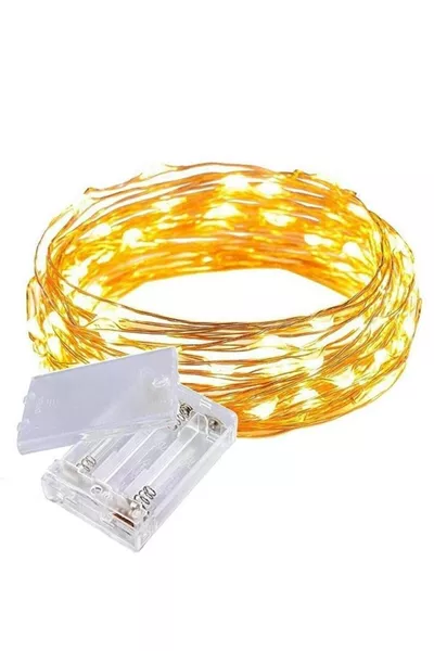 3 метра на батарейках, дневной свет на батарейках