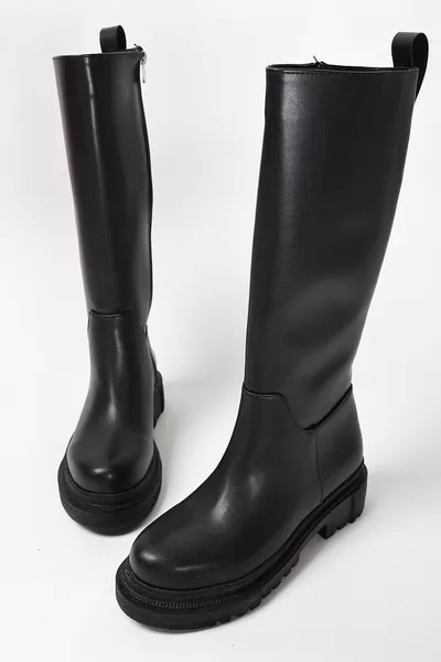 Cora Kadın Yanı Fermuarlı Çizme 