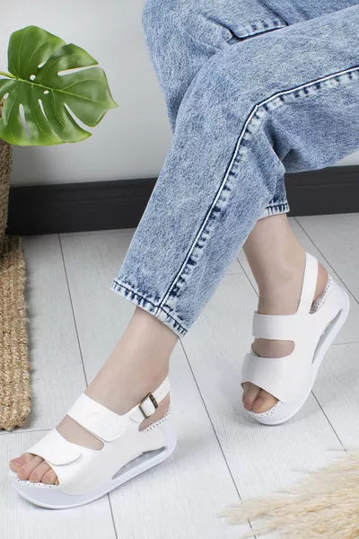 Женские ортопедические сабо с двойными ремешками Mina