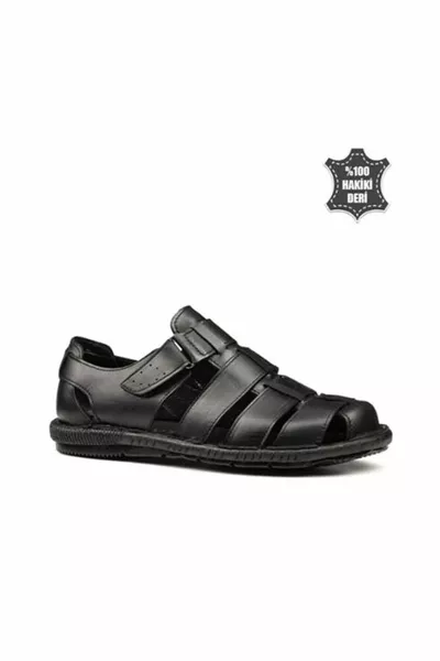 Genuine Leather Orthopedic Men's Sandals