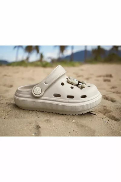 CHAUSSURES ENFANT CROSS EVA ANTIDÉRAPANTES, JARDIN, PLAGE, MER, MODÈLE 