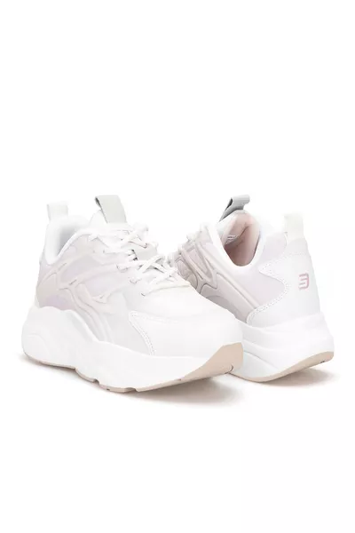 DS STORM Weißes Puder Unisex-Sneaker