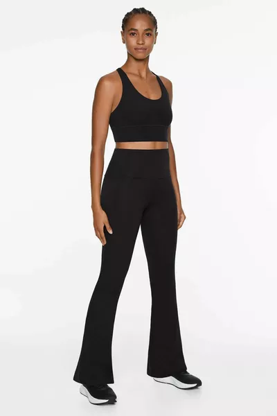 كومفورت لوكس بنطلون مضيئة بخصر مرتفع  سم