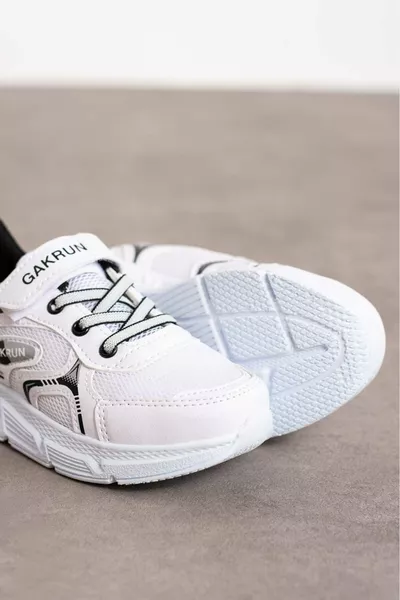 Unisex Kinder Sneakers met Elastiek en Klittenband, Comfortabel en Licht, Sportschoenen 