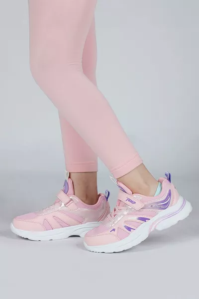  Baskets rose et violettes pour fille - Chaussures de sport quotidiennes
