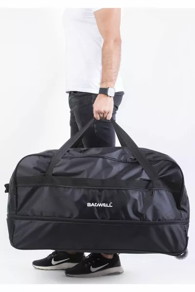 3-Wheel Accordion-Large Super-Sized Suitcase