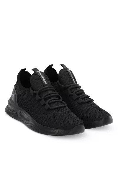 ABENA I Erkek Siyah / Koyu Gri Sneaker