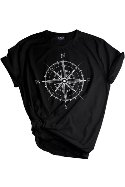 T-shirt unisexe à imprimé Store, coupe normale, pour activités de plein air