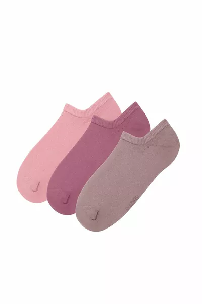 Calze Sneaker Invisibili Tripack in Modal