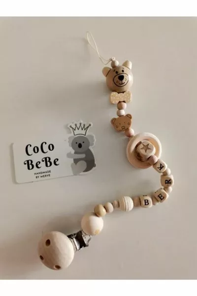 % سلسلة مصاصة خشبية طبيعية