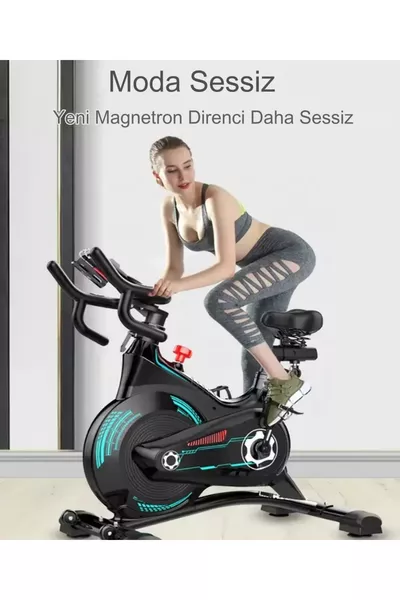 Magnetic Exercise Bike Fitness Running Bike Spin Bike Upright Home Bike