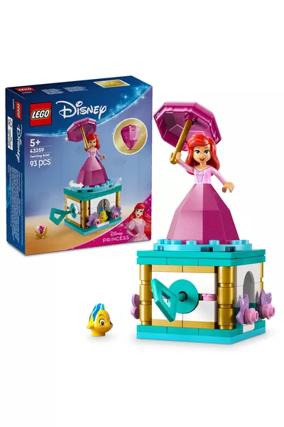 ® ǀ Disney Princess Rotating Ariel + Toy Building Set (Piece)