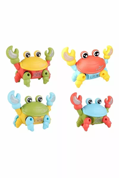 Walking Crab Rope Light Music Helper for Crawling and Walking