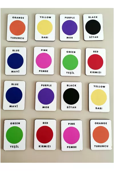 Piece Colors Intelligence Cards Matching Game Memory Card Wooden Educational Puzzle Toy