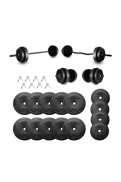 Kg Z Bar Barbell and Dumbbell Set