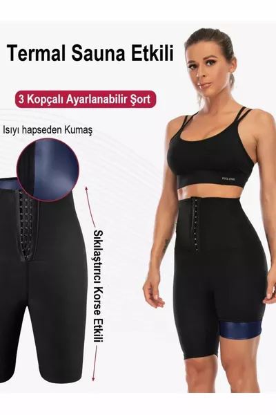 Short da Sauna Termico Snellente Extra Brucia Grassi