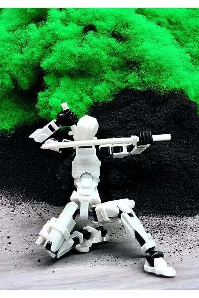 Titan Robot Dummy Wit Alle Bewegende Gewrichten Actiefiguur Robot Speelgoed