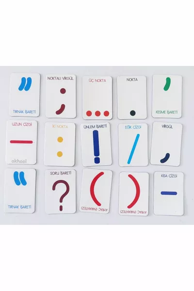 Магнитни знаци за пунктуация