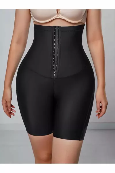 Sauna-Short Model, Twee Maten Slanker Makend, Lichaamsvormend, Vetverbrandend, Taille-Verstevigende Korsetshort