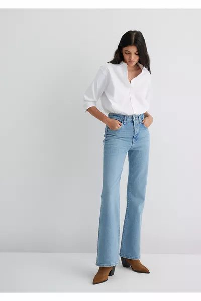 Jean Los Angeles Mavi Premium Bleu Clair 