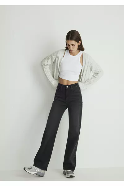 Калифорния Колеж Сиви Дънки Smoky 