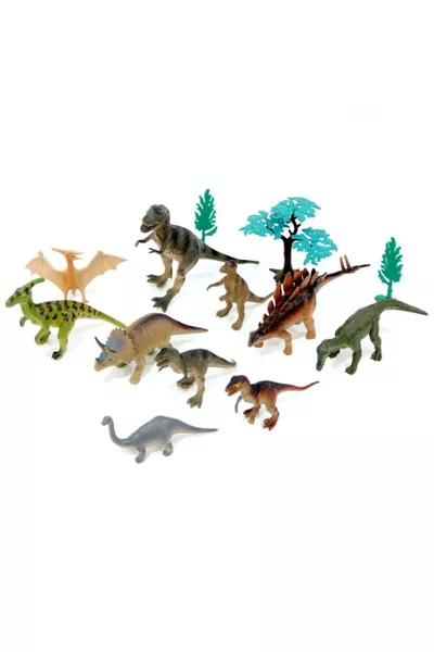 Toy Dinosaur Piece Set Toy Dinosaur T-Rex Animal Set Toy Scntoys
