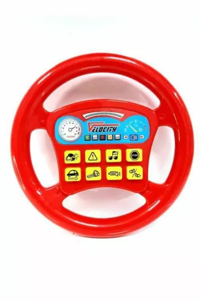 Volante con musica a batteria