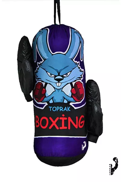 كيس ملاكمة للأطفال مع قفازات كهدية