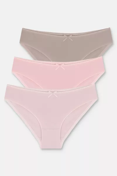 Lot de 3 culottes colorées